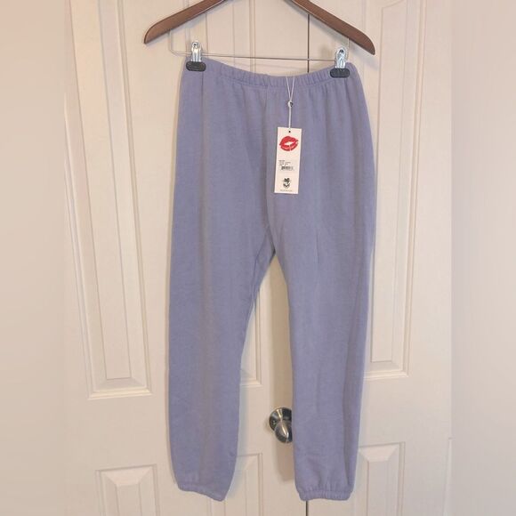 NEW Wildfox Dusk Purple Soft Knox Pants Joggers M - Picture 4 of 10